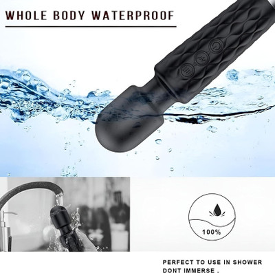 5teknova Personal Wand Neuropathy Full Body Massager Powerful, Waterproof, Wireless qaz05