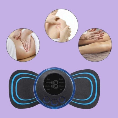 ACUWORLD Mini Butterfly EMS Body Massager,Mini Massager. Mini Butterfly EMS Body Massager,Mini Massager. Massager(Black)
