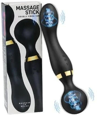 LUXORIO Powerful Vibration Modes,Handheld Personal Wand Massager,Waterproof Rechargeable