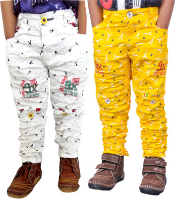 AD & AV Regular Fit Boys Multicolor Trousers