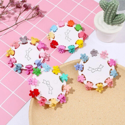 NAVMAV Beautiful Trendy Mini Claw Clip Random Design Hair Clip Korean Clutcher 100Pcs Hair Accessory Set(Multicolor)