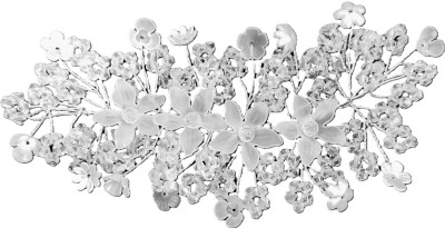 house of common Single White Hair Tiara 1 Head Band(White)