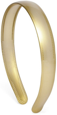 Dressberry AccessHer Women Gold Toned Hairband Hair Band(Gold)