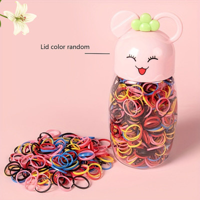 Orama Tiny Rubber Bands, Multi Color Mini Hair Ties, with Any Design Boxes, AN275 Rubber Band(Multicolor)