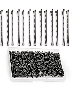 Eabir Bobby Hair Pins for Women & Girls (50-Piece) Hair Pin(Black)