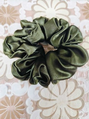 the candle house SCRUNCHIE Rubber Band(Green)