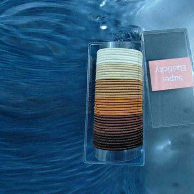 house of common Pack of 35 Pieces Daily use Rubber band for girl and women Rubber Band(Multicolor)