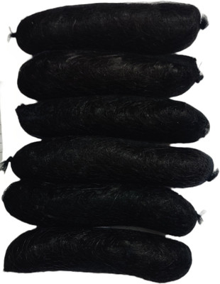 Ritya Creation BANANA PUFF MAKER (PACK OF 6) Braid Extension(Black)