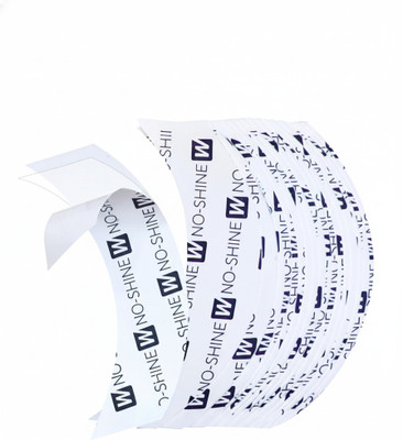 Newlo DOUBLE SIDED NO SHINE TAPE 36PCS , WATERPROOF, PATCH, STRONG HOLD TAPE Hair Accessory Set(White)