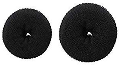 PRIZLEEN PREMIUM DONUTS FOR WOMEN SET OF 2 HAIR Bun(Black)