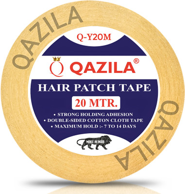 Qazila Patch tape double sided transparent easy use Hair Accessory Set(Yellow)