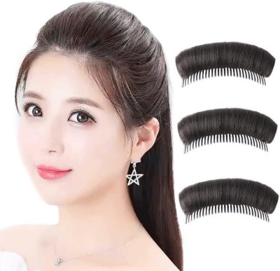 Ritzkart Hair Bun Invisible Bump Up Combs Clips Bump Fluffy Hair Bun Clip(Black)