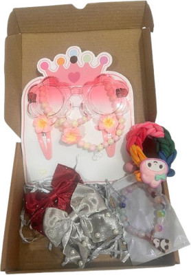 PUCHKOO Birthday gift hamper for kids Hair Accessory Set(Multicolor)