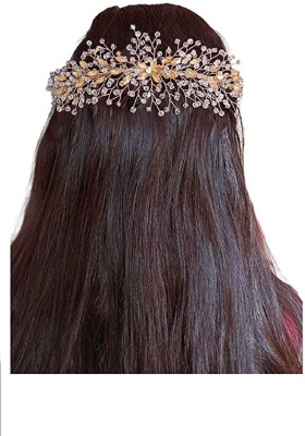 HAVEREAM stylish women vine tiara hair accessorie for parties Hair Accessory Set(Gold)