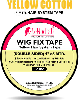 LeModish Johnson 5yard Hair Accessory Set(Yellow)