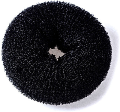 Ritzkart 1 pc Hair Donut Bun Maker -(MEDIUM) Bun(Black)