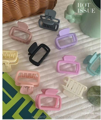 house of common Pack of 3 Korean Style Hair claw for Girls and Women03_110 Hair Claw(Multicolor)