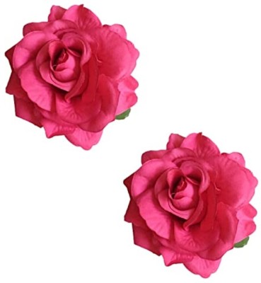 SYGA HairClip-Flower-DarkPink For Women Hair Clip(Pink)