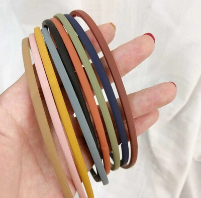BUBBLING BOWS Plastic Headband Set Multi-Color Durable & Comfortable Design Pack of 6 Hair Band(Multicolor)