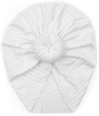 Pia Creations Premium Designer Soft Donut Head Wrap Stretchable Headband Super Elastic Band Head Band(White)