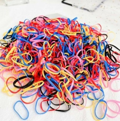 Jyoti Pack of 100 Disco Rubber Band multicolour Rubber Band Rubber Band(Multicolor)