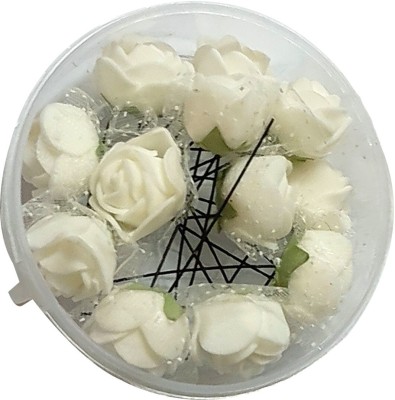 Trendchicks Hair accessories ROSE FLOWER JUDA PIN Hair Pin (White) Hair Pin (White) Hair Pin(White)