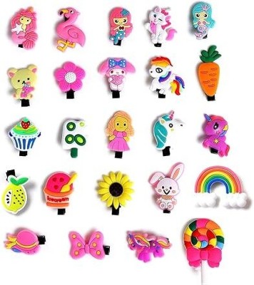 louis india Hair Clips for Girls Kids Hair Clip Hair Accessories for Girls Set of 24 PCS Hair Clip(Multicolor)