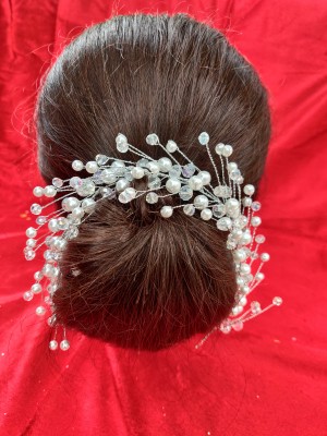 Shetu Hair Veni Bun Clip(White)