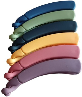 Zever Banana matte medium Banana Clip(Multicolor)