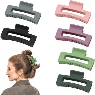 StyleShine 6 PC Hair Culture For Girls and womens Hair Claw(Multicolor)