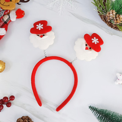 Ascension Santa Claus Slap Headband Hair Band(Red)