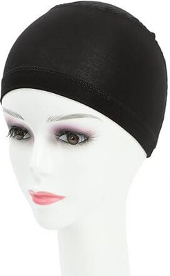 D-DIVINE Bamboo Wigs Cap for Women Bald Cap Soft Breathable Wigs Grip Cap (Pack of 2) Hair Extension