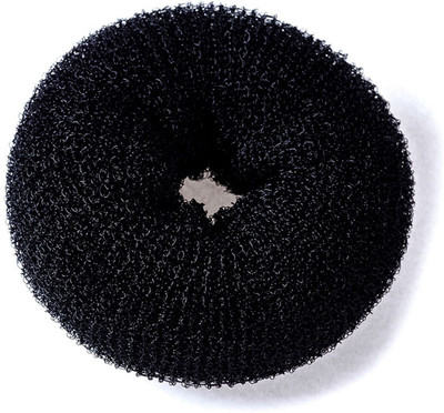 Ritzkart 1 pc Hair Donut Bun Maker -(MEDIUM) Bun(Black)