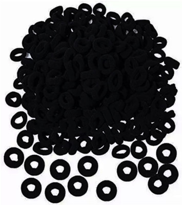 Myra Collection black (Pack of 100) Rubber Band(Black)