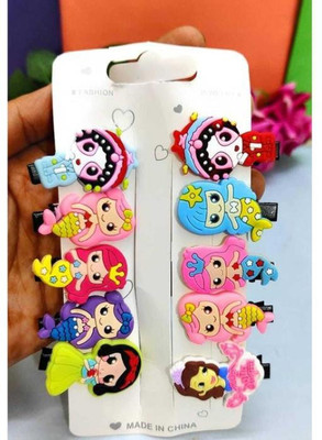 house of common Baby Multi colour Hair Clips Pack of 20 Hair Clip Hair Clip(Multicolor)