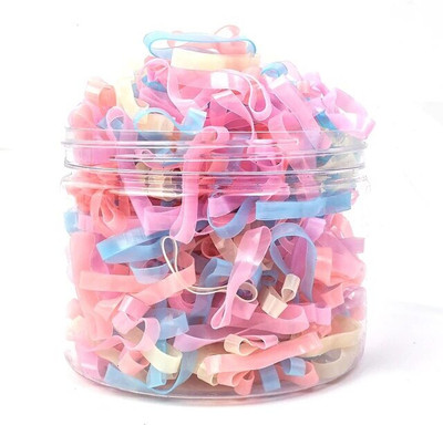 RosaStella Korean Style Hair Elastic Hairbands Ties Accessories for Girls & Women Rubber Band(Multicolor)