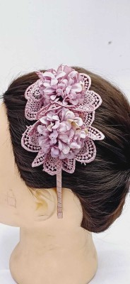 HSNJ Jewels 2 flower hairband Hair Band(Pink)