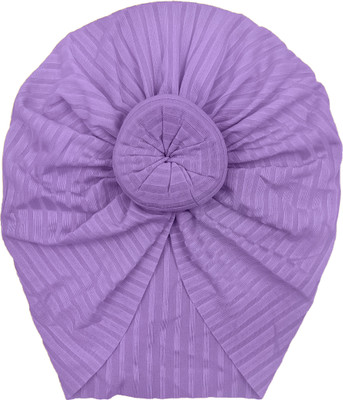 Pia Creations Premium Designer Soft Donut Head Wrap Stretchable Headband Super Elastic Band Head Band(Purple)