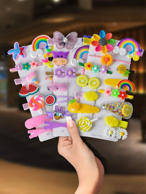 NeelWear Unicorn Hairpin & Accessories For Girls and Women (Pack of 14 Pcs) Hair Clip(Multicolor)