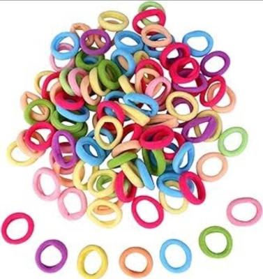 Vivalace 100 Pieces Baby Girl's Mini Elastic Soft Rubber Hair Bands Rubber Band Rubber Band(Multicolor)