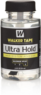 Monvessa Walker Tape Ultra Hold Glue 100Ml Unisex Hair Lace front Glue Hair Accessory Set Hair Accessory Set(White)