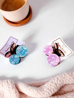 Freebies Pack of 2 Multicolor Unique Cherry Clutcher Hair Claw(Multicolor)