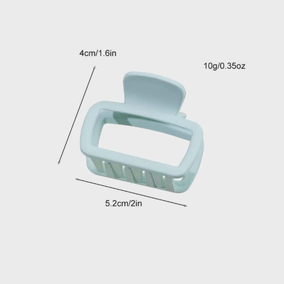 house of common Pack of 3 Korean Style Hair claw for Girls and Women03_118 Hair Claw(Multicolor)