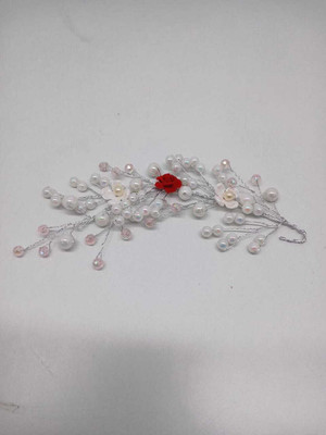 Amanath Woman clip Hair Accessory Set(White)