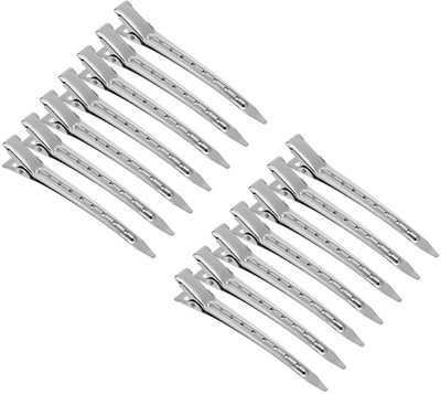 VIVIAN Steel section Clip For  Section & Partition For , PACK OF 12PC Hair Extension