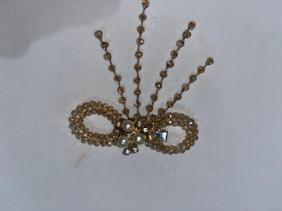 kerav Fancy trendy golden hair cilp for women Hair Clip(Gold)