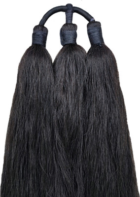 MX WOMEN HAIR STYLE Stylish Hair Extension for Women Paranda Choti Braid Extension Braid Extension(Black)