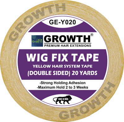 GROWTH Wigs tape/ Double Sided used as Patch & Toupee-for Men & Women Hair Extension