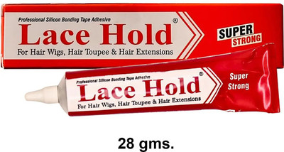 Growth Lace hold I Skin Glue I Hair patch, extensions and wig glue Hair Accessory Set(Red)