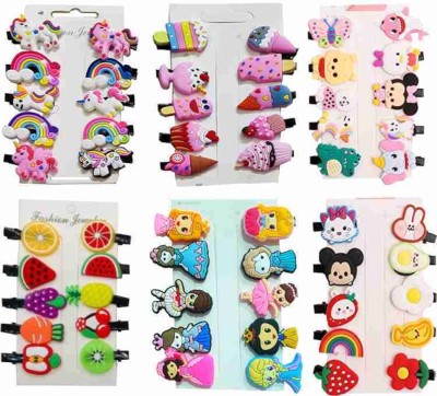 Zeus Creations 20 pcs Mix Designs Girlish Hair Clips Set Baby Hairpin for Kids Girls Toddler Hair Clip(Multicolor)